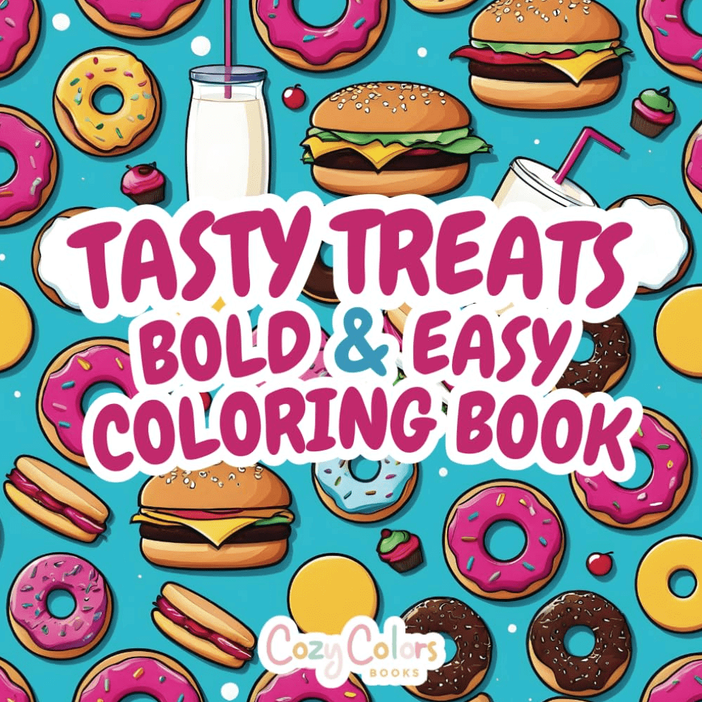 Printable Food Coloring Pages for Adults and Kids