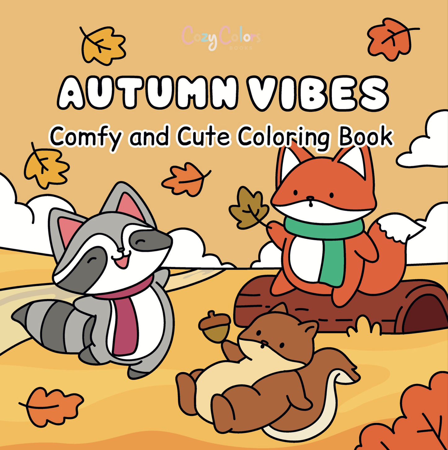 Autumn Coloring Pages for Kids and Adults