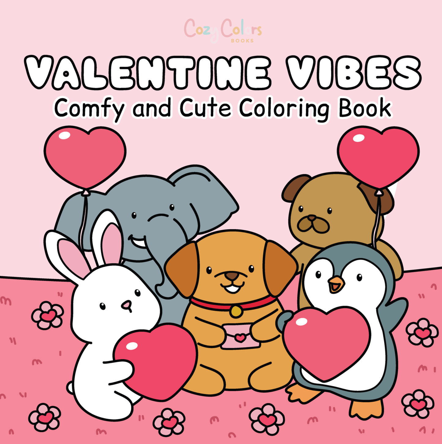 Valentine Vibes Coloring Pages 